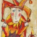 “Lonely clown” oil painting Bogomolnik