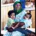 Indonesian woman and kids