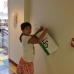 Hanging posters