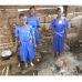 Kasiisi students testing their stove
